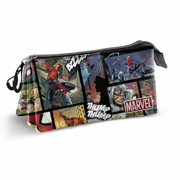 Троен Моливник Spider-Man 23 x 8 x 11 cm