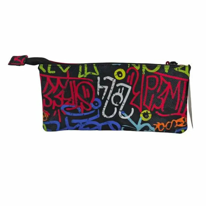 Троен Моливник Toybags Grafitti 11 x 23 x 5 cm
