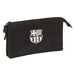 Троен Моливник F.C. Barcelona Черен 22 x 12 x 3 cm