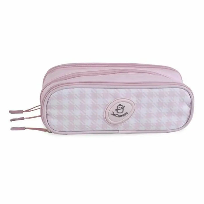 Троен несесер за моливи Decuevas Niza 24 x 9 x 8,5 cm