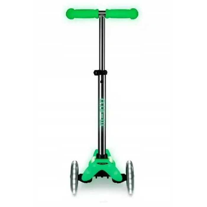 Тротинетка Mini Micro Deluxe Glow LED Plus Icy Lime