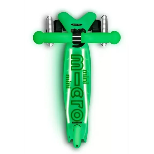 Тротинетка Mini Micro Deluxe Glow LED Plus Icy Lime