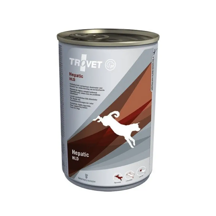 TROVET Hepatic HLD Chicken - Мокра храна за кучета - 400гр