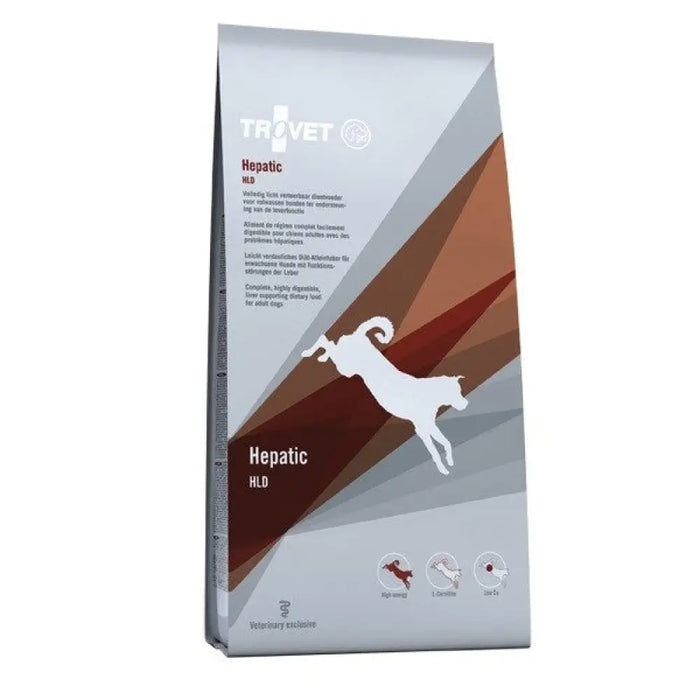 TROVET Hepatic HLD с пиле - суха храна за кучета - 12,5 кг