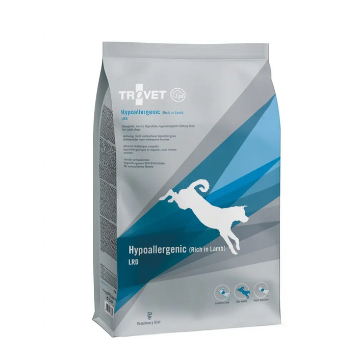 TROVET Hypoallergenic LRD Lamb - суха храна за кучета - 3кг