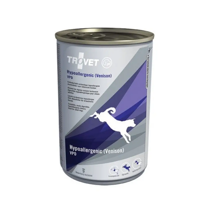 TROVET Hypoallergenic VPD с еленско месо - Мокра храна
