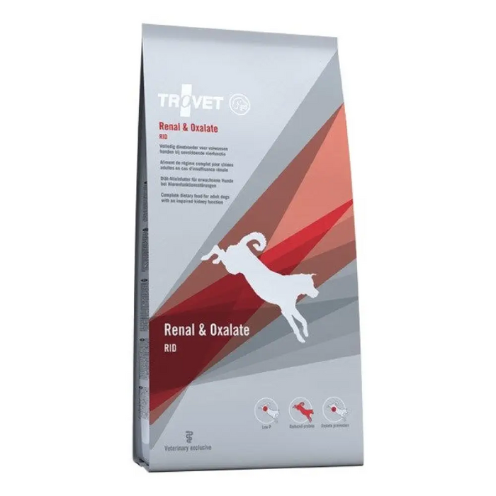 TROVET Renal & Oxalate RID - суха храна за кучета - 12,5кг