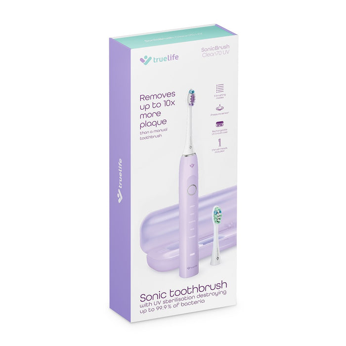 TrueLife SonicBrush Clean70 UV Лавандулова звукова четка за зъби
