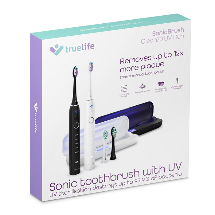 TrueLife SonicBrush Clean70 UV Duo Sonic четка за зъби