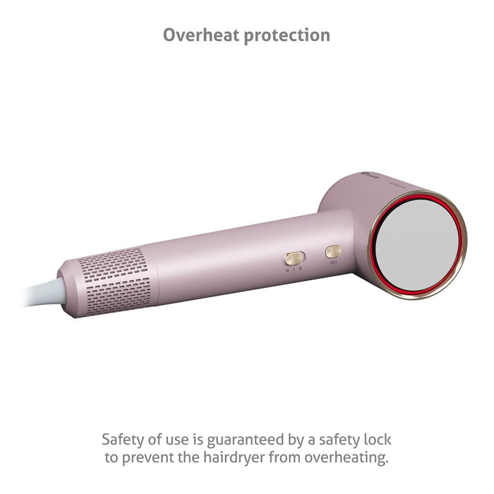 Сешоар TrueLife HairDryer D6 1600 W, розов