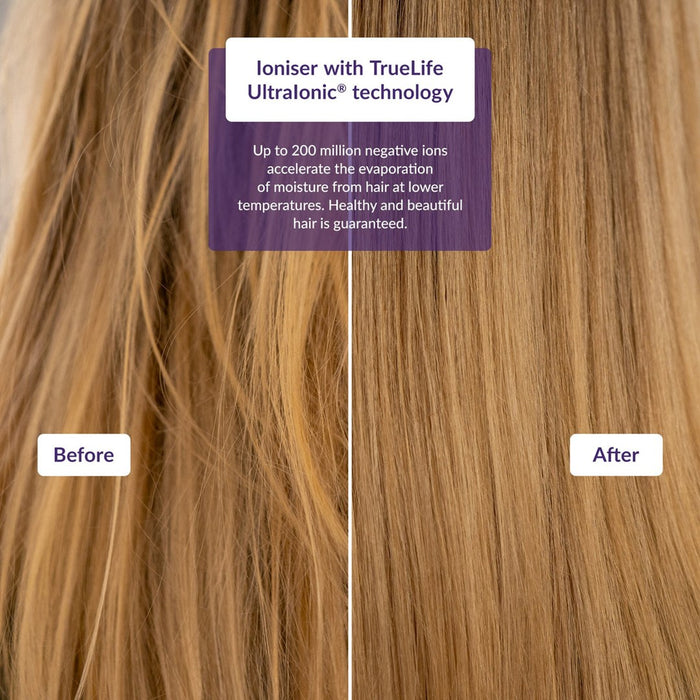 Сешоар TrueLife HairDryer D6 1600 W, розов