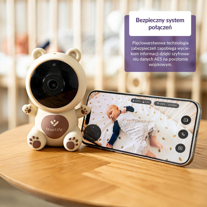 TrueLife NannyCam S3 Smart Интелигентен бебефон