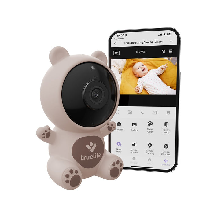 TrueLife NannyCam S3 Smart Интелигентен бебефон