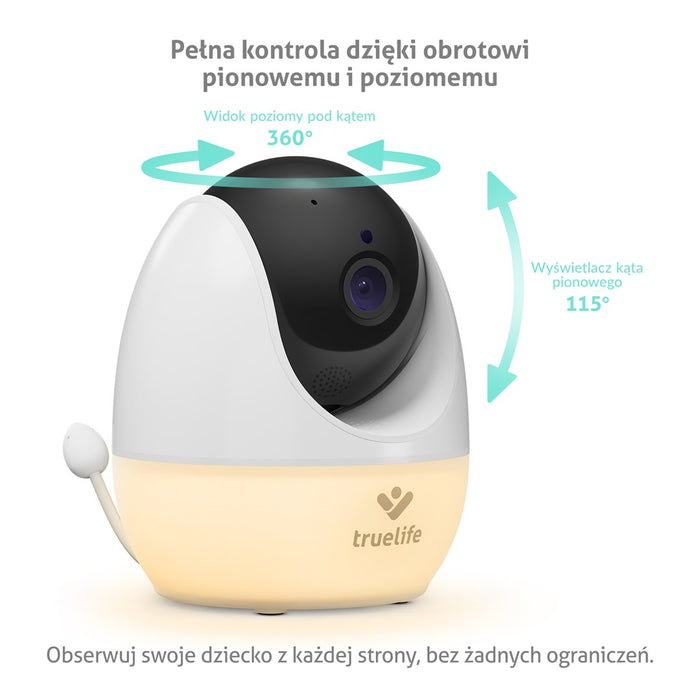 Бебешки монитор TrueLife NannyCam R4 Pro
