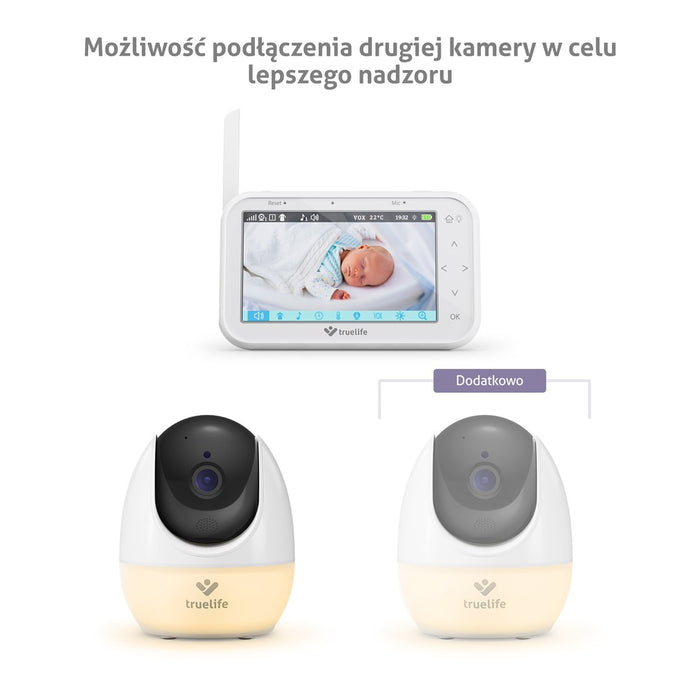 Бебешки монитор TrueLife NannyCam R4 Pro