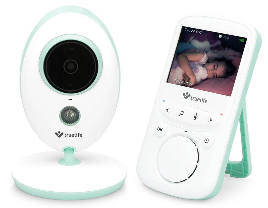 Бебешки монитор TrueLife NannyCam V24 Pro LCD 2.4” 20 fps