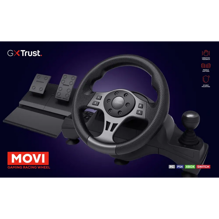 TRUST GXT 289 Movi Racing волан - Черен