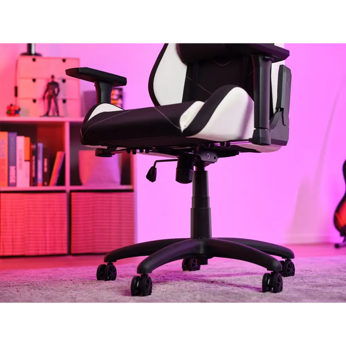 Trust GXT 714 RUYA Универсален гейминг стол Черен Бял