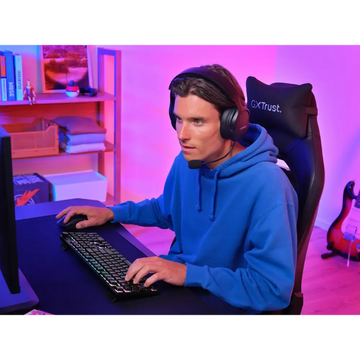 Trust GXT 868 Torix геймърска клавиатура USB + RF безжична