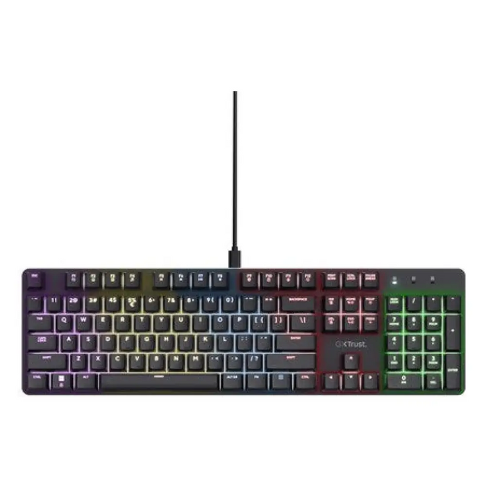 Trust GXT 871 Zora клавиатура Gaming USB QWERTY US English