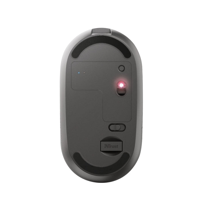 Черна акумулаторна мишка TRUST Puck Wireless & BT