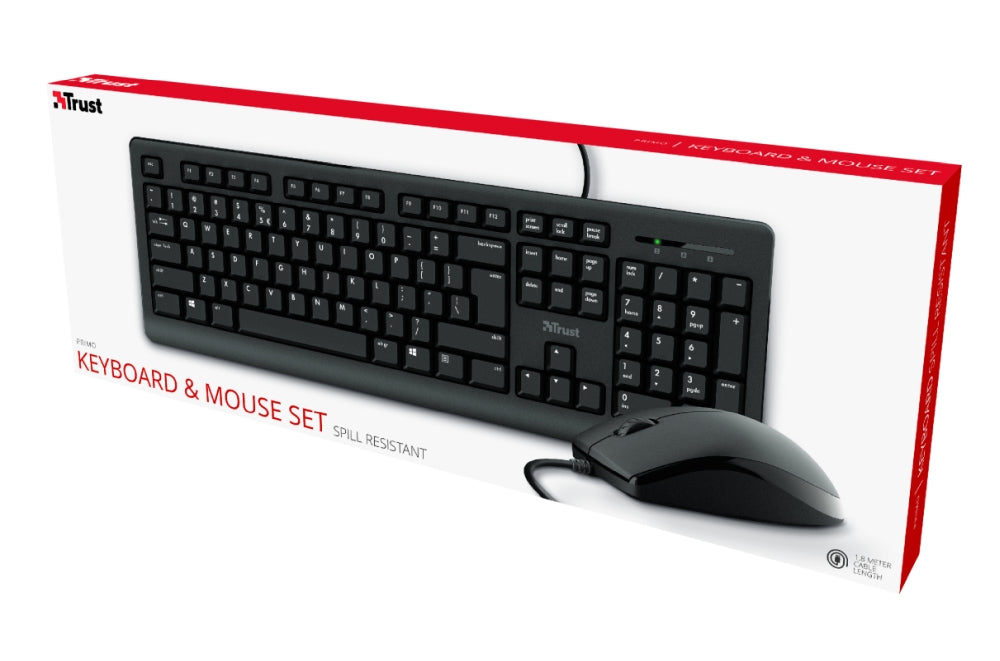 TRUST Primo Keyboard & Mouse BG оформление