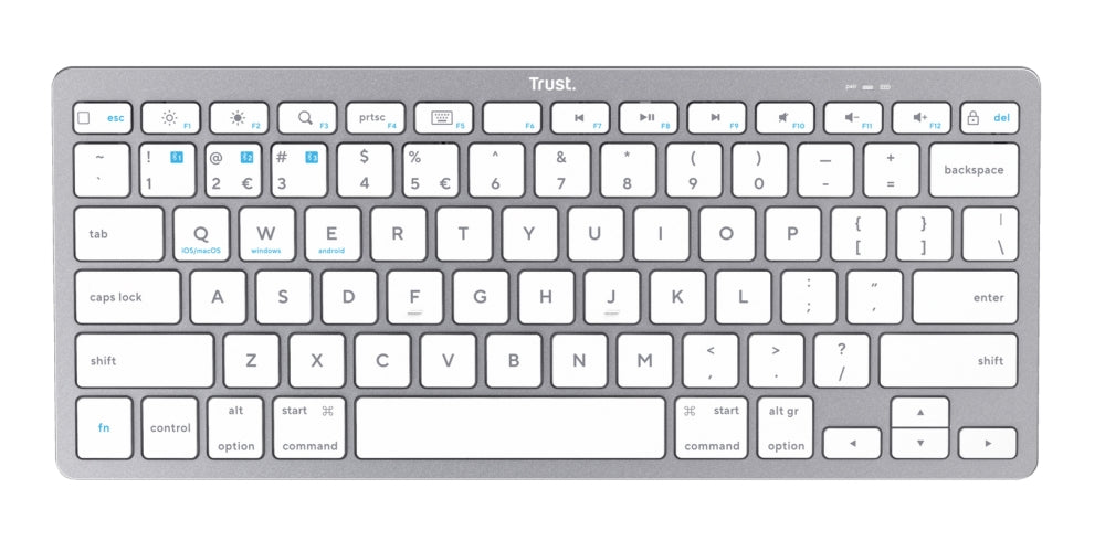 TRUST Basics Bluetooth клавиатура САЩ