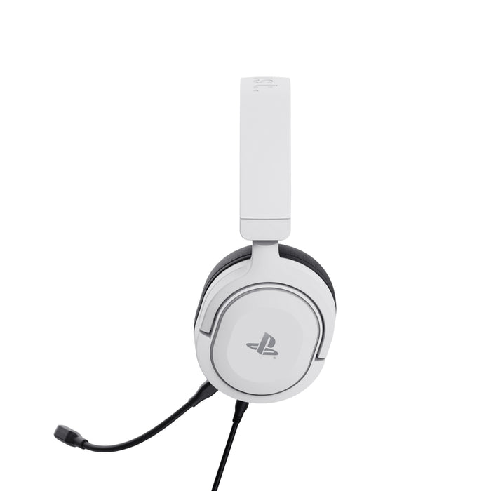 Геймърски слушалки TRUST GXT 498W Forta PS5 Бяла