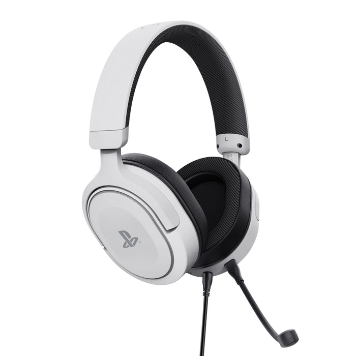Геймърски слушалки TRUST GXT 498W Forta PS5 Бяла