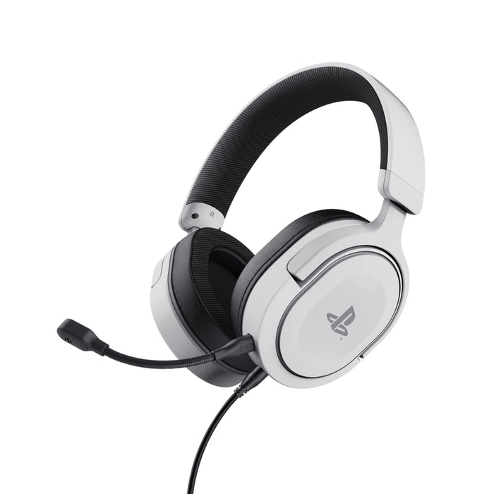Геймърски слушалки TRUST GXT 498W Forta PS5 Бяла