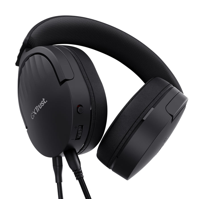 Слушалки TRUST GXT489 Fayzo черни