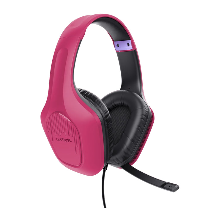 Слушалки TRUST GXT415 Zirox Pink