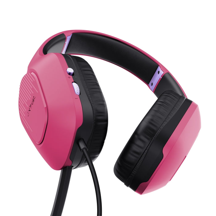 Слушалки TRUST GXT415 Zirox Pink