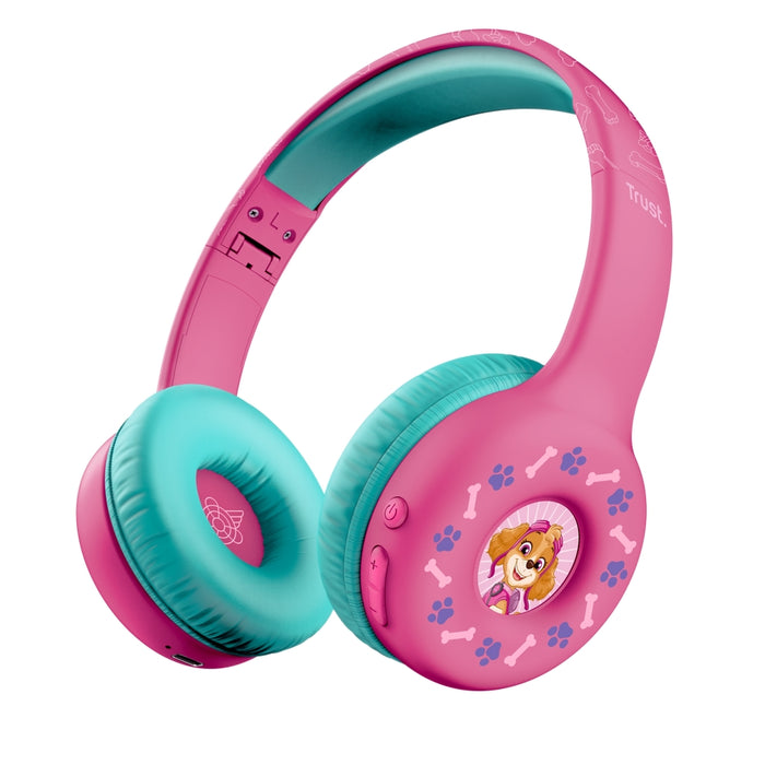 Безжични слушалки TRUST Nouna Paw Patrol Pink