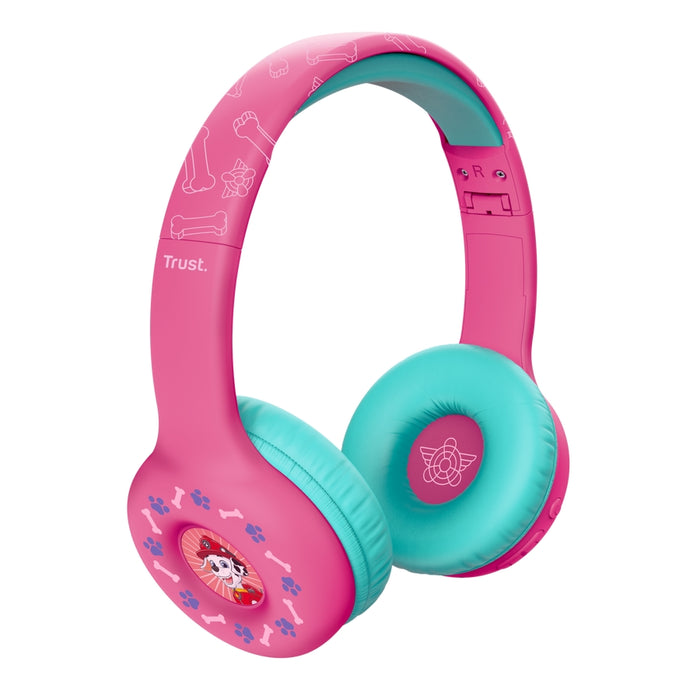 Безжични слушалки TRUST Nouna Paw Patrol Pink
