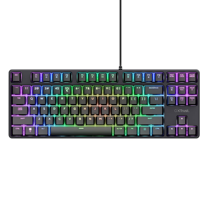 Геймърска клавиатура TRUST GXT864 Cada TKL, САЩ
