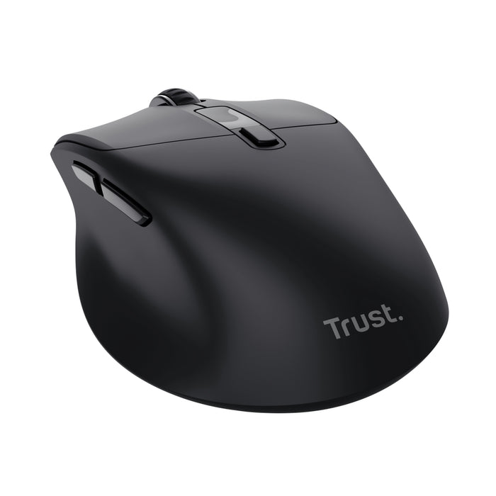 Безжична мишка TRUST Zevo Fast Rechargeable, черна