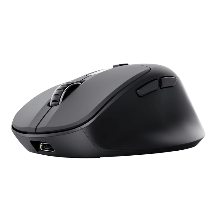 Безжична мишка TRUST Zevo Fast Rechargeable, черна