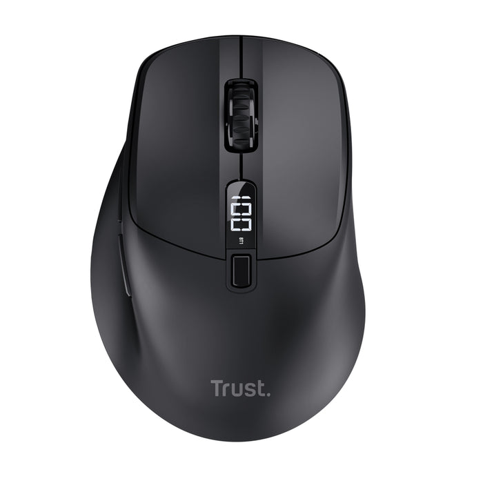 Безжична мишка TRUST Zevo Fast Rechargeable, черна