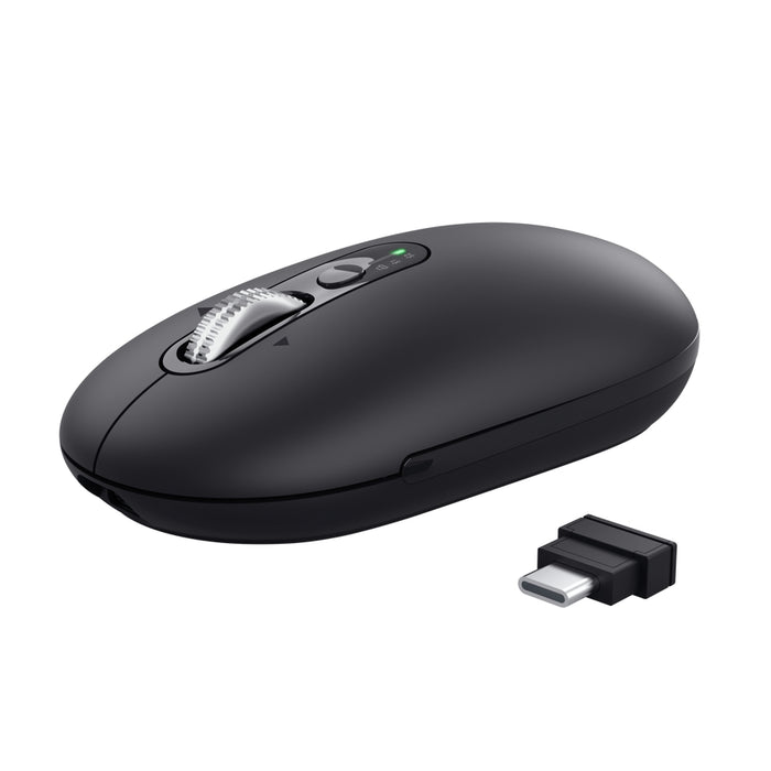 TRUST Seron Slim Multi-Wireless Hyperscroll Mouse Черна