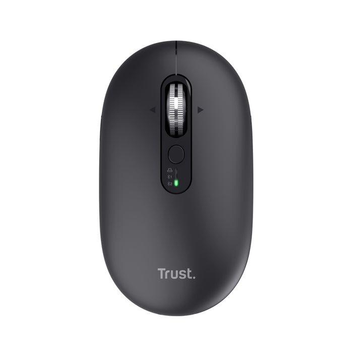 TRUST Seron Slim Multi-Wireless Hyperscroll Mouse Черна