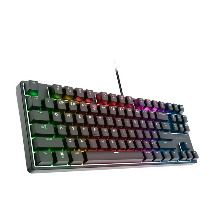 Клавиатура TRUST GXT 864 Cada Compact TKL