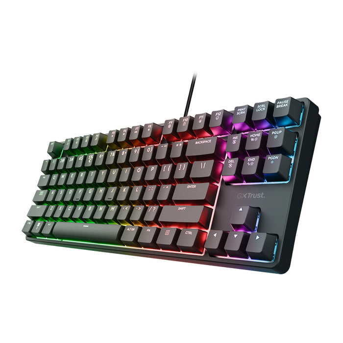 Клавиатура TRUST GXT 864 Cada Compact TKL