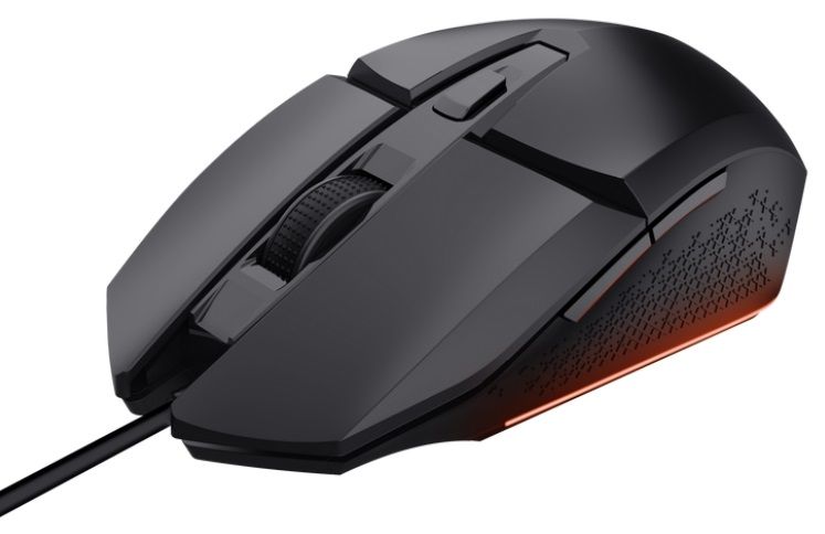 Гейминг мишка Trust - GXT109 Felox, оптична, черна