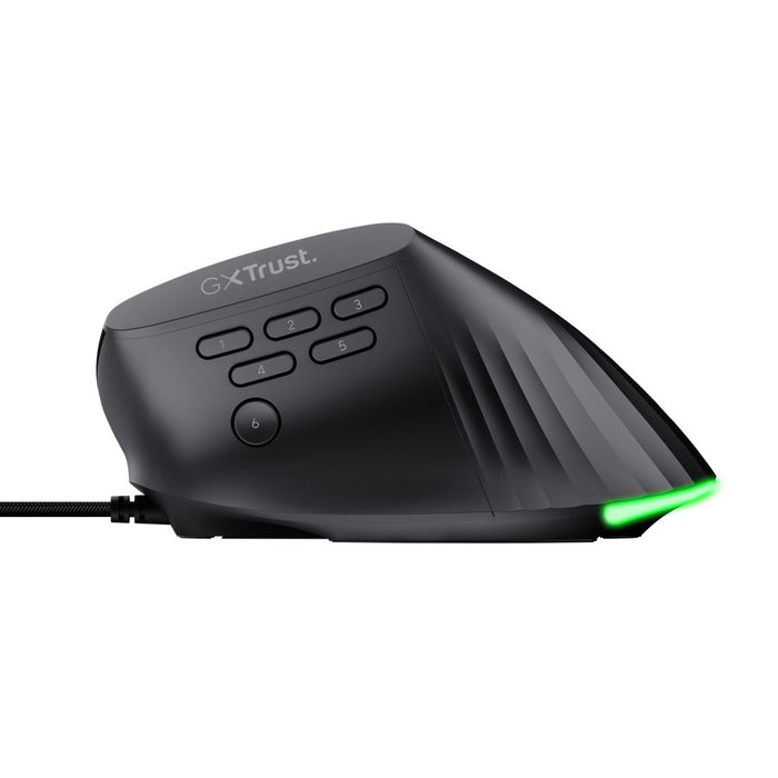 Геймърска мишка Trust GXT 145 Rexxa, за дясна ръка, USB Type-A, 12800 DPI