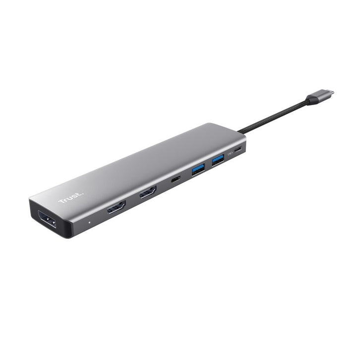 Trust 25661 интерфейсен хъб USB Type-C Алуминий