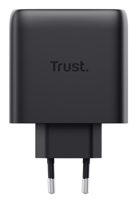 Trust Maxo 65W Универсална Черна AC Бързо зареждане За Вътрешно Зареждане