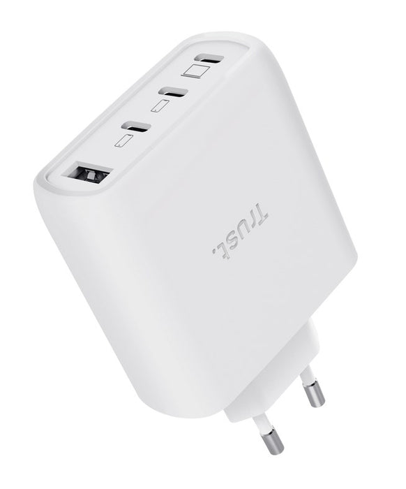 Trust Maxo 65W Универсална бяла AC батерия за бързо зареждане на закрито