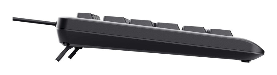 Клавиатура Trust Primo Beleuchtete за дома/офиса, USB, QWERTY, американски английски, черна