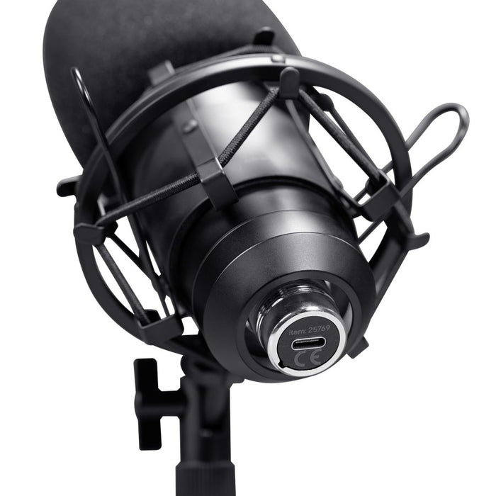 Студиен микрофон Trust GXT 269 Emita II черен